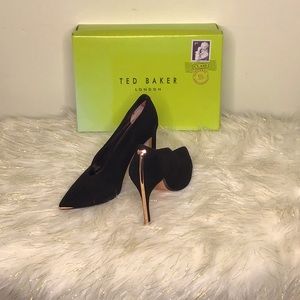 Ted Baker Size 8 Black/Rose gold